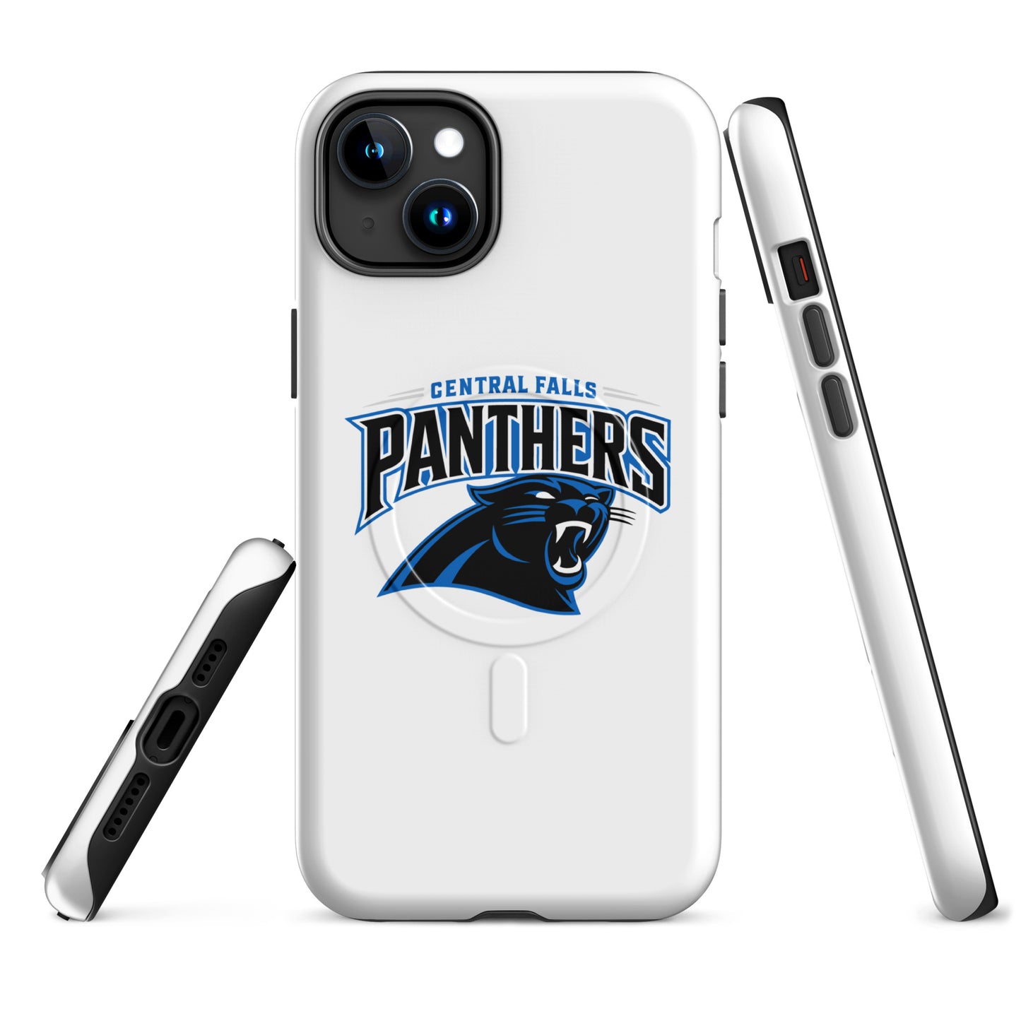Magsafe Tough Case for iPhone | Central Falls Panthers | Emblem Logo