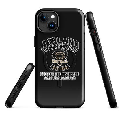 Magsafe Tough Case for iPhone | Ashland Black Diamonds | Emblem Logo