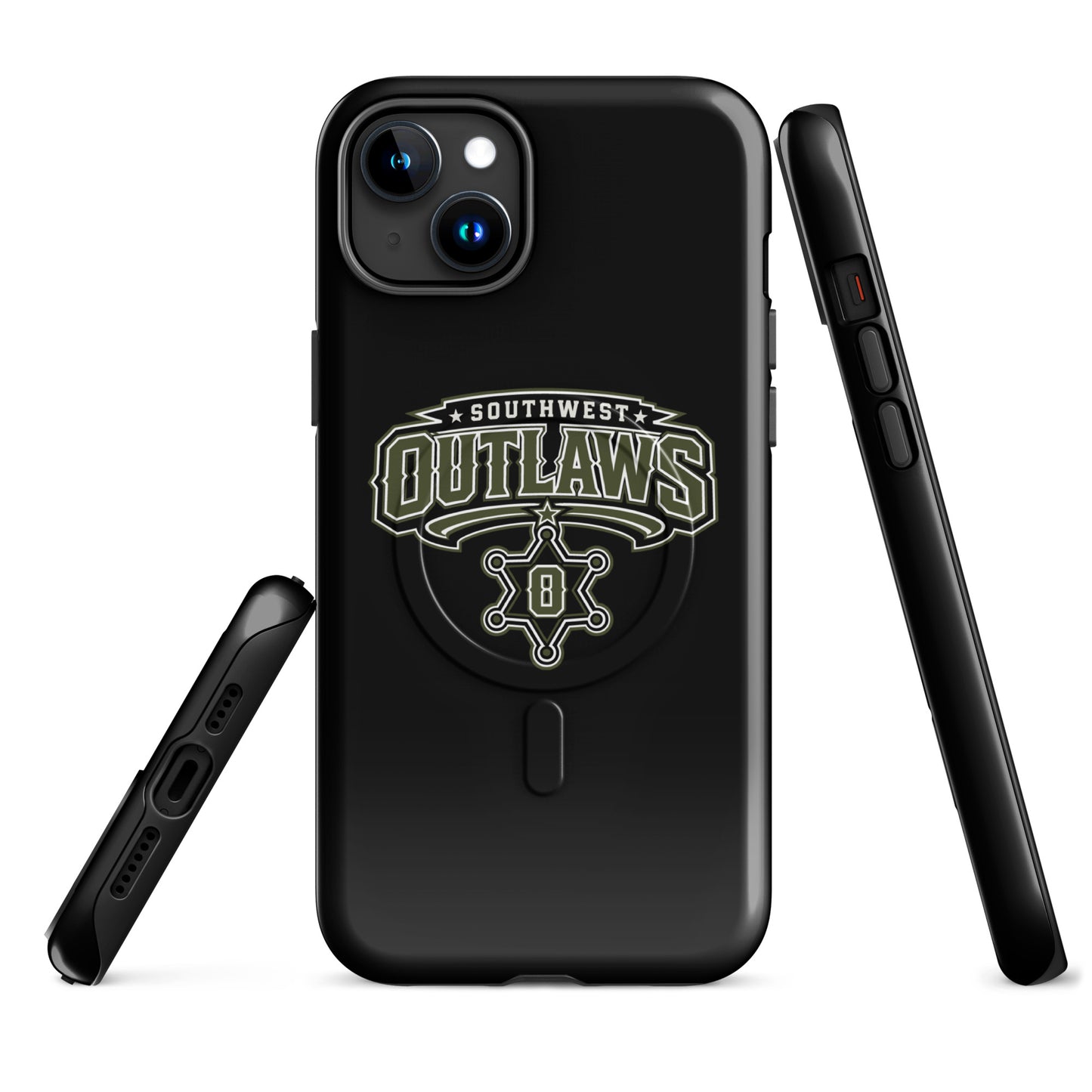 Magsafe Tough Case for iPhone | Southwest Outlaws | Frontier Athletics Logo