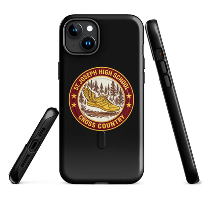 Magsafe Tough Case for iPhone | St. Joseph High School - Cross Country | Badge Logo