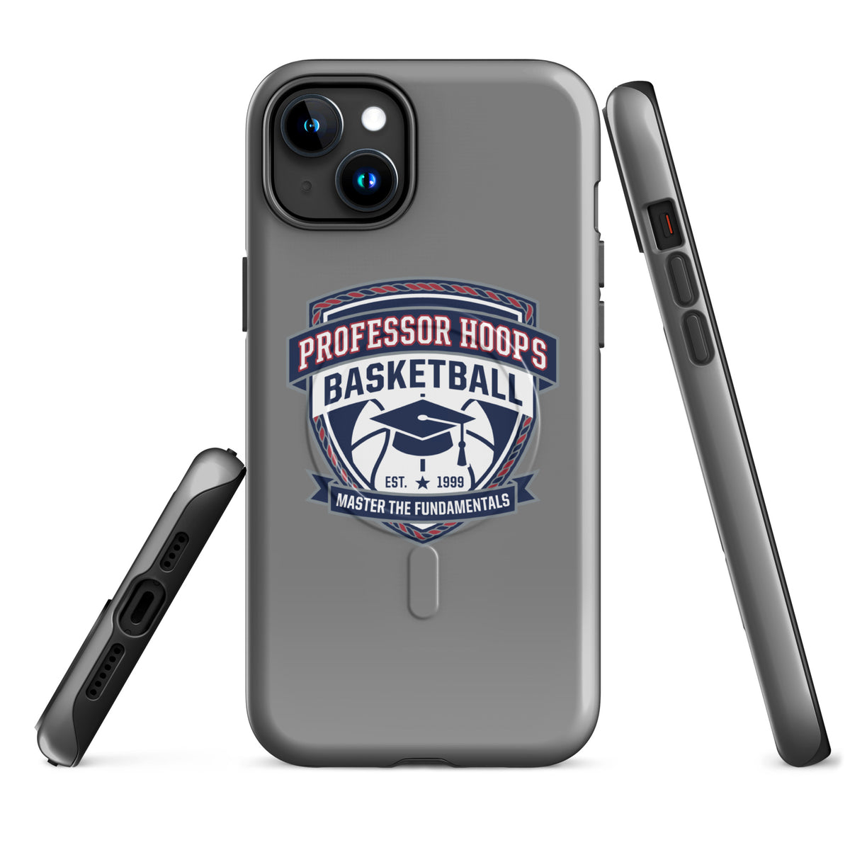 Magsafe Tough Case for iPhone | Professor Hoops Basketball | Crest Logo