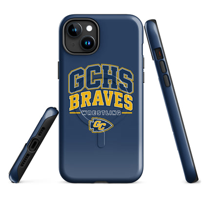 Magsafe Tough Case for iPhone | Grant County High School Wrestling | Vanguard Logo