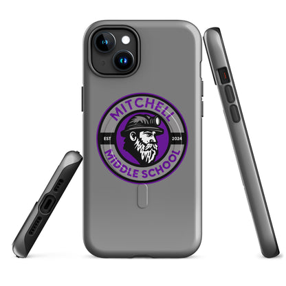 Magsafe Tough Case for iPhone | Mitchell Middle School Softball | Badge Logo