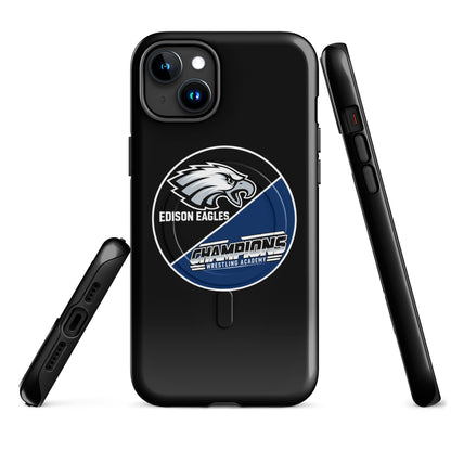 Magsafe Tough Case for iPhone | Edison Eagles/CWA Wrestling | Badge Logo