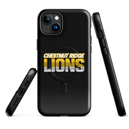 Magsafe Tough Case for iPhone | Chestnut Ridge Lions Football | Script Logo