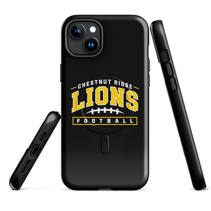 Magsafe Tough Case for iPhone | Chestnut Ridge Lions Football | Valor Logo