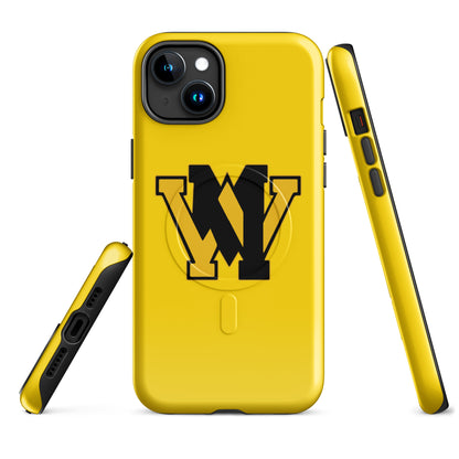 Magsafe Tough Case for iPhone | West Milford Indoor Track & Field Team | Emblem Logo