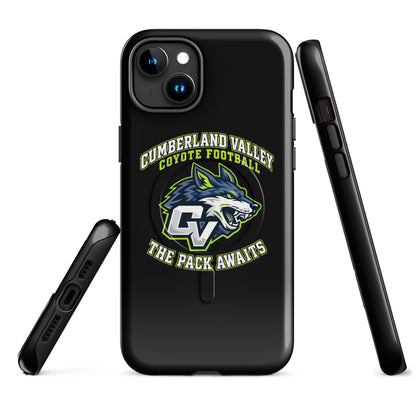 Magsafe Tough Case for iPhone | Cumberland Valley Coyotes Football | Emblem Logo