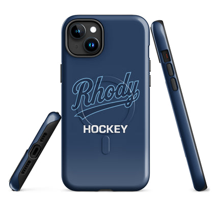 Magsafe Tough Case for iPhone | URI Men’s Hockey | Athletics Logo
