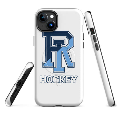 Magsafe Tough Case for iPhone | URI Men’s Hockey | Crest Logo