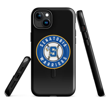 Magsafe Tough Case for iPhone | Senatobia Warriors Baseball | Badge Logo