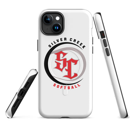 Magsafe Tough Case for iPhone | Silver Creek 12U Schreiber | Emblem Logo