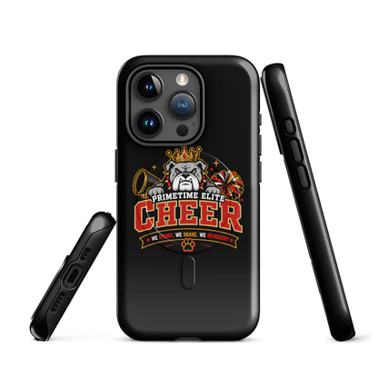 Magsafe Tough Case for iPhone | PTE Bulldog Cheer | Crest Logo