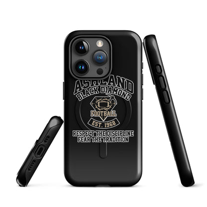 Magsafe Tough Case for iPhone | Ashland Black Diamonds | Emblem Logo