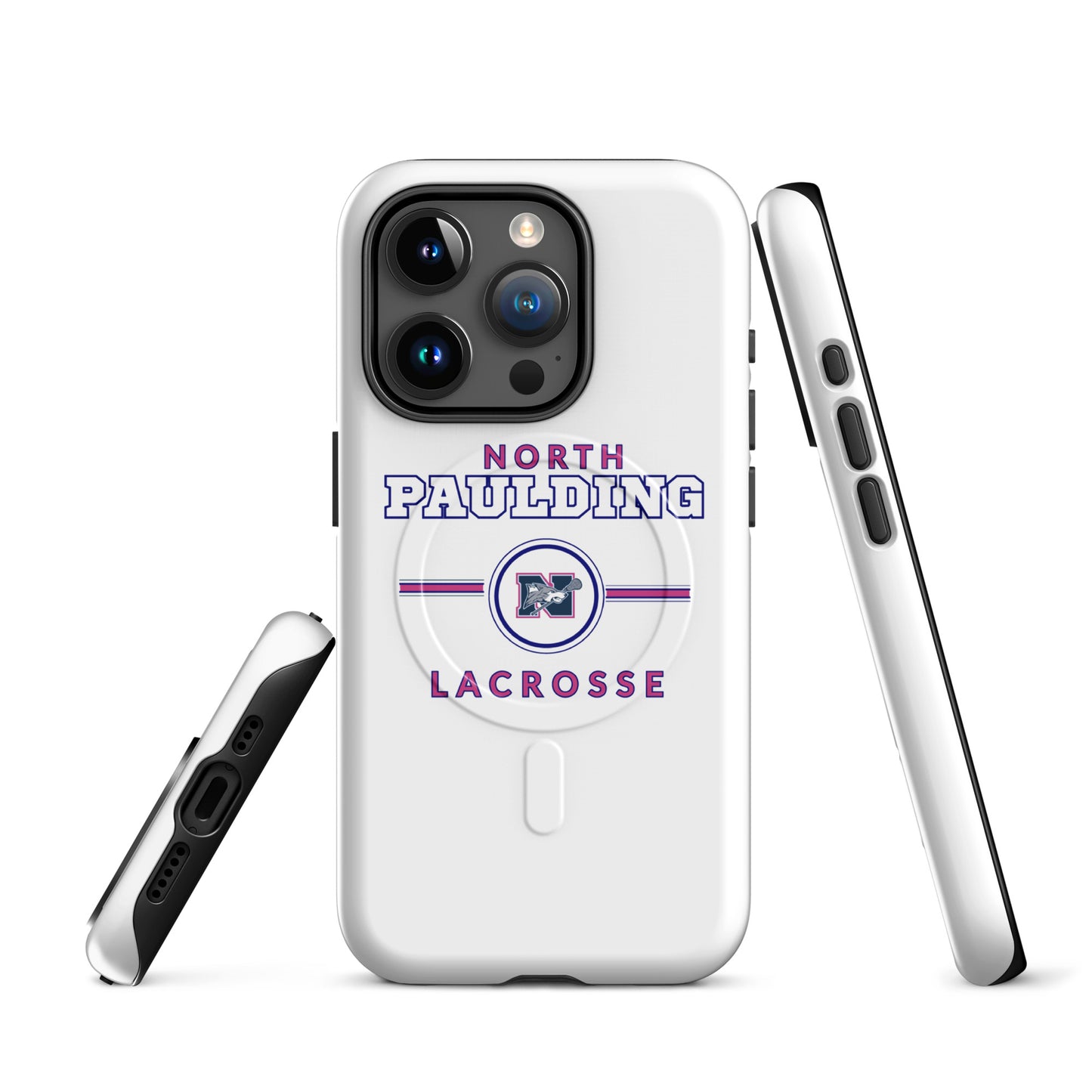 Magsafe Tough Case for iPhone | North Paulding Lacrosse | Valor Logo