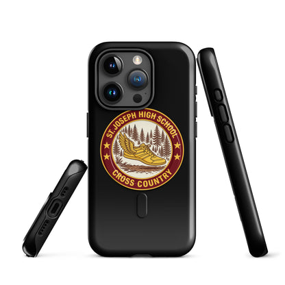 Magsafe Tough Case for iPhone | St. Joseph High School - Cross Country | Badge Logo