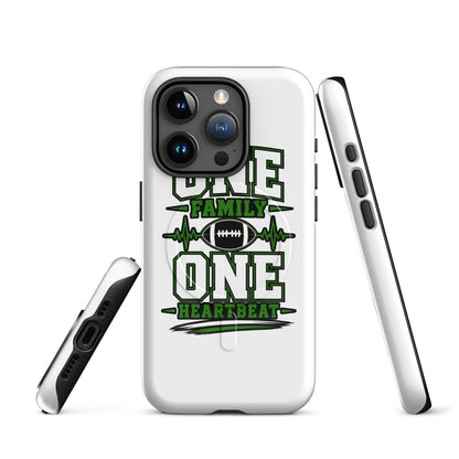 Magsafe Tough Case for iPhone | Celina Black Football | Modern Script Logo