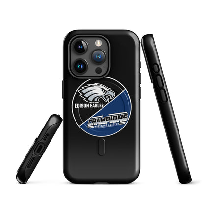 Magsafe Tough Case for iPhone | Edison Eagles/CWA Wrestling | Badge Logo