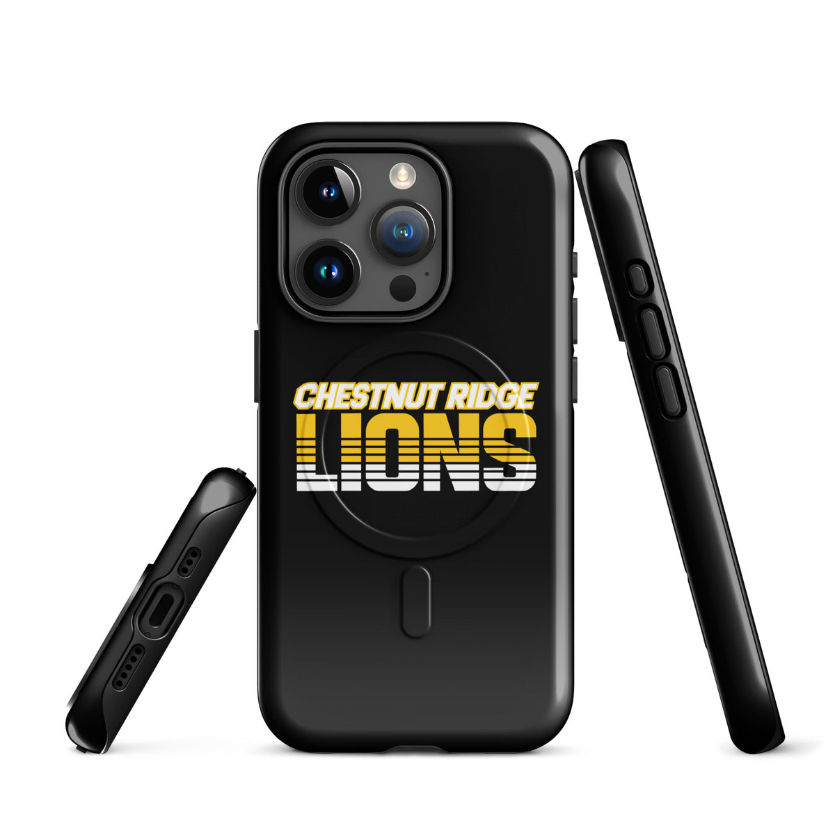 Magsafe Tough Case for iPhone | Chestnut Ridge Lions Football | Script Logo