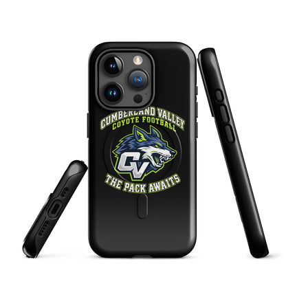 Magsafe Tough Case for iPhone | Cumberland Valley Coyotes Football | Emblem Logo