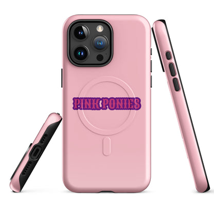 Magsafe Tough Case for iPhone | Pink Pony Athletic Club | Script Logo