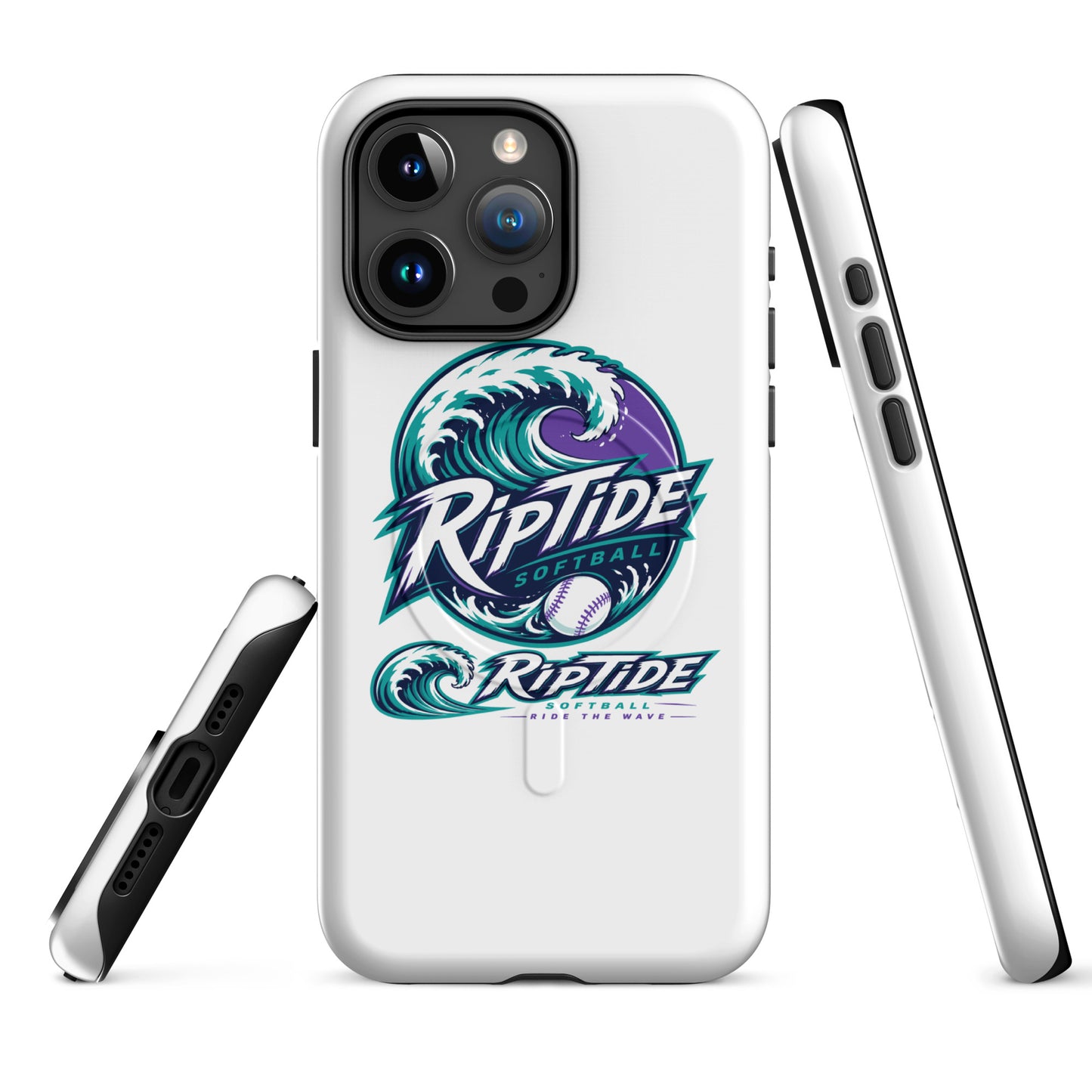 Magsafe Tough Case for iPhone | RipTide Softball | Crest Logo