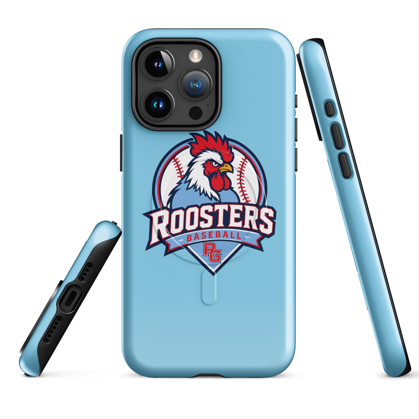 Magsafe Tough Case for iPhone | Rooster Nation | Athletic Crest Logo