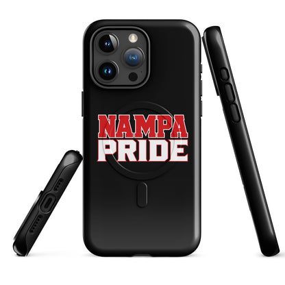 Magsafe Tough Case for iPhone | Nampa Pride | Letter Mark Logo