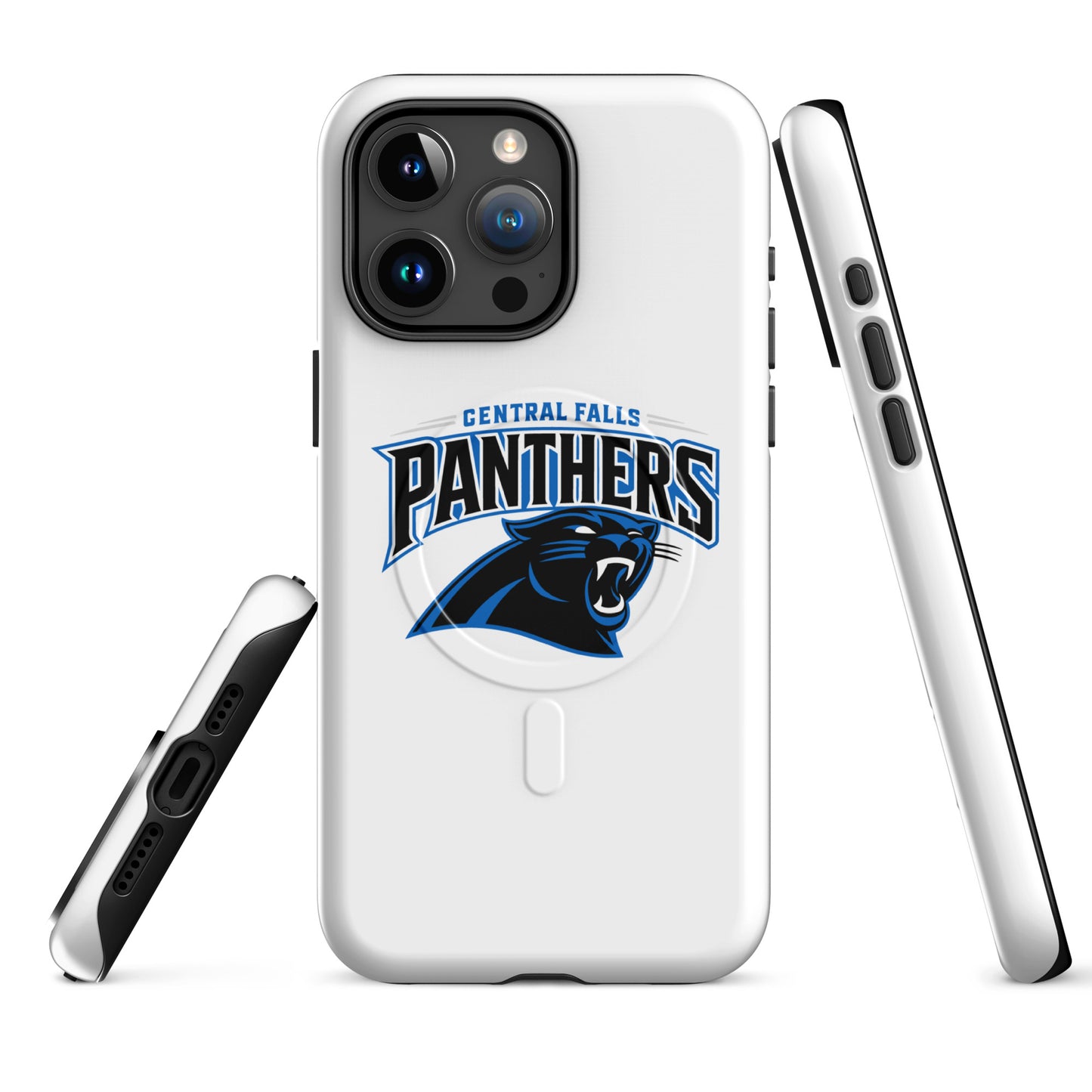 Magsafe Tough Case for iPhone | Central Falls Panthers | Emblem Logo