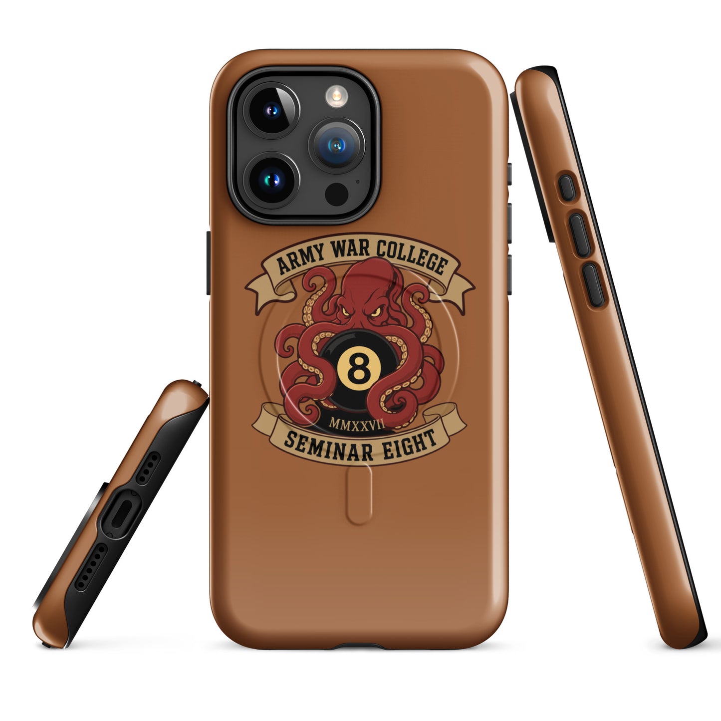 Magsafe Tough Case for iPhone | Army War College (Seminar 8) | Crest Logo