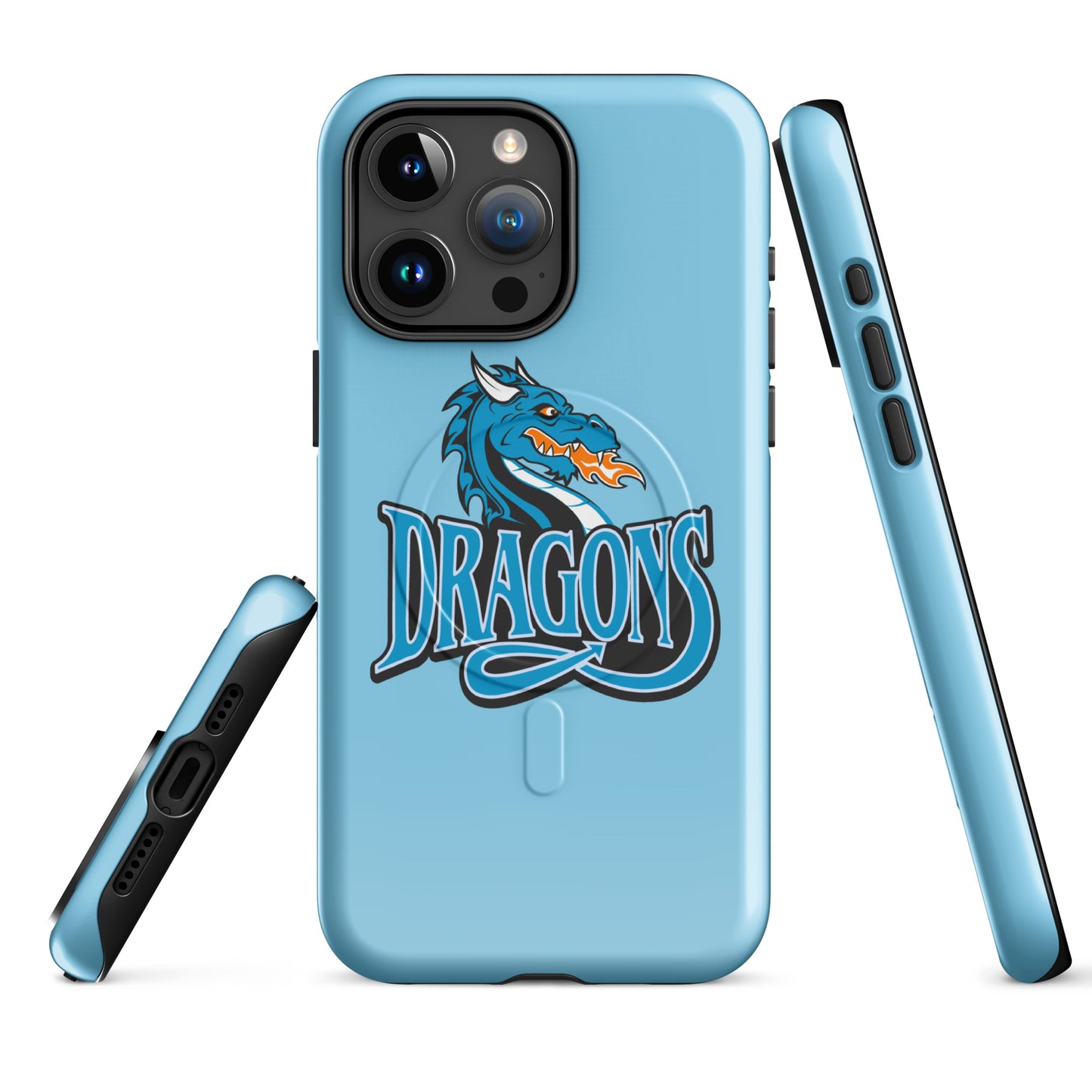 Magsafe Tough Case for iPhone | International Studies Middle School Volleyball | Emblem Logo