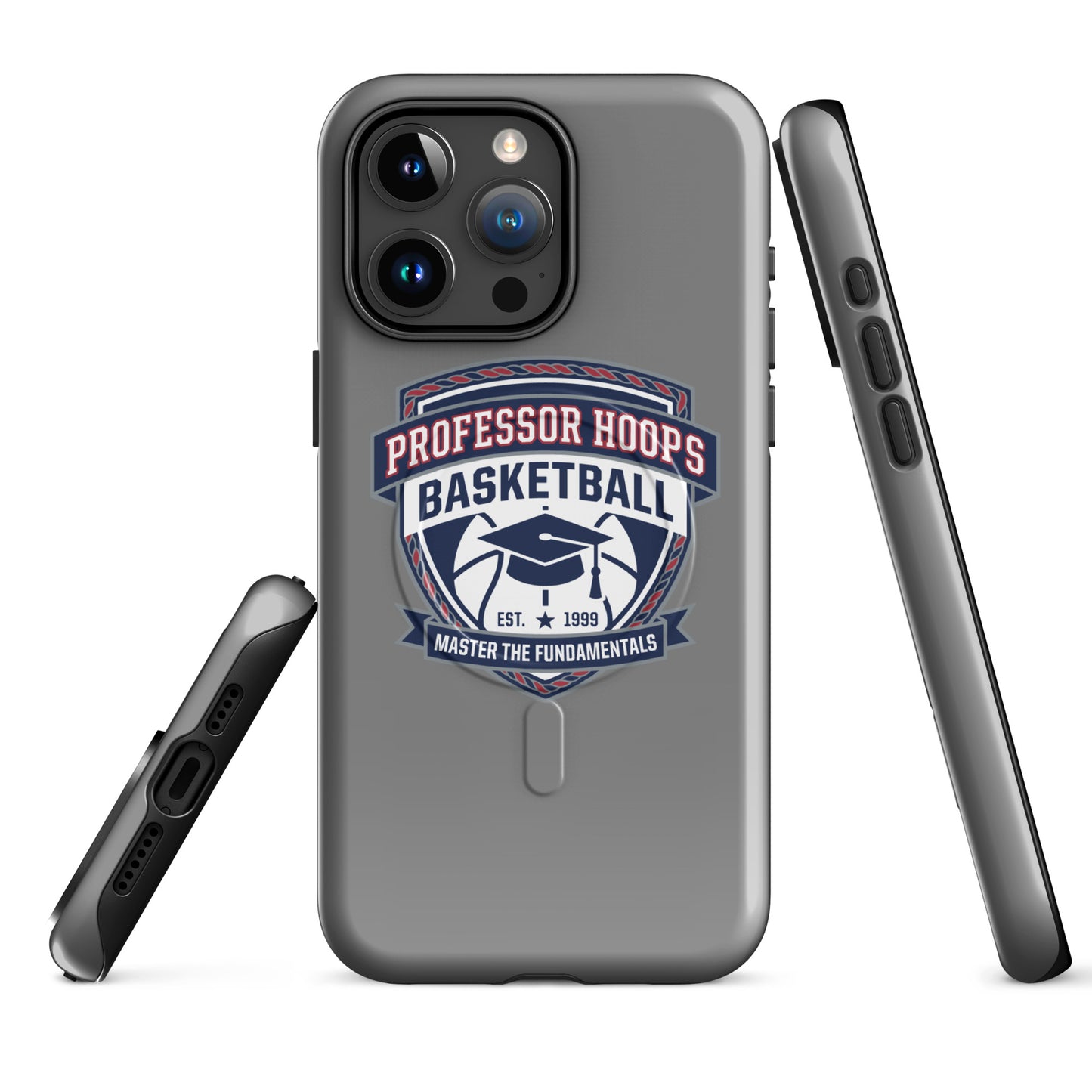 Magsafe Tough Case for iPhone | Professor Hoops Basketball | Crest Logo