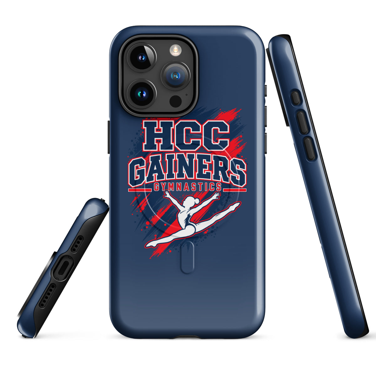 Magsafe Tough Case for iPhone | HCC Gymnastics | Crest Logo