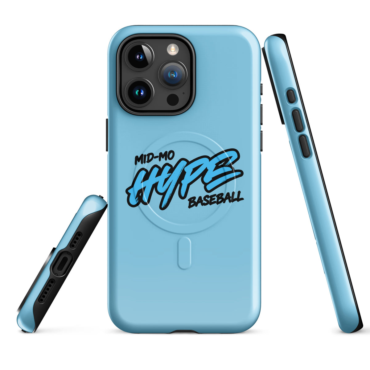 Magsafe Tough Case for iPhone | Hype Baseball Club | Modern Script Logo