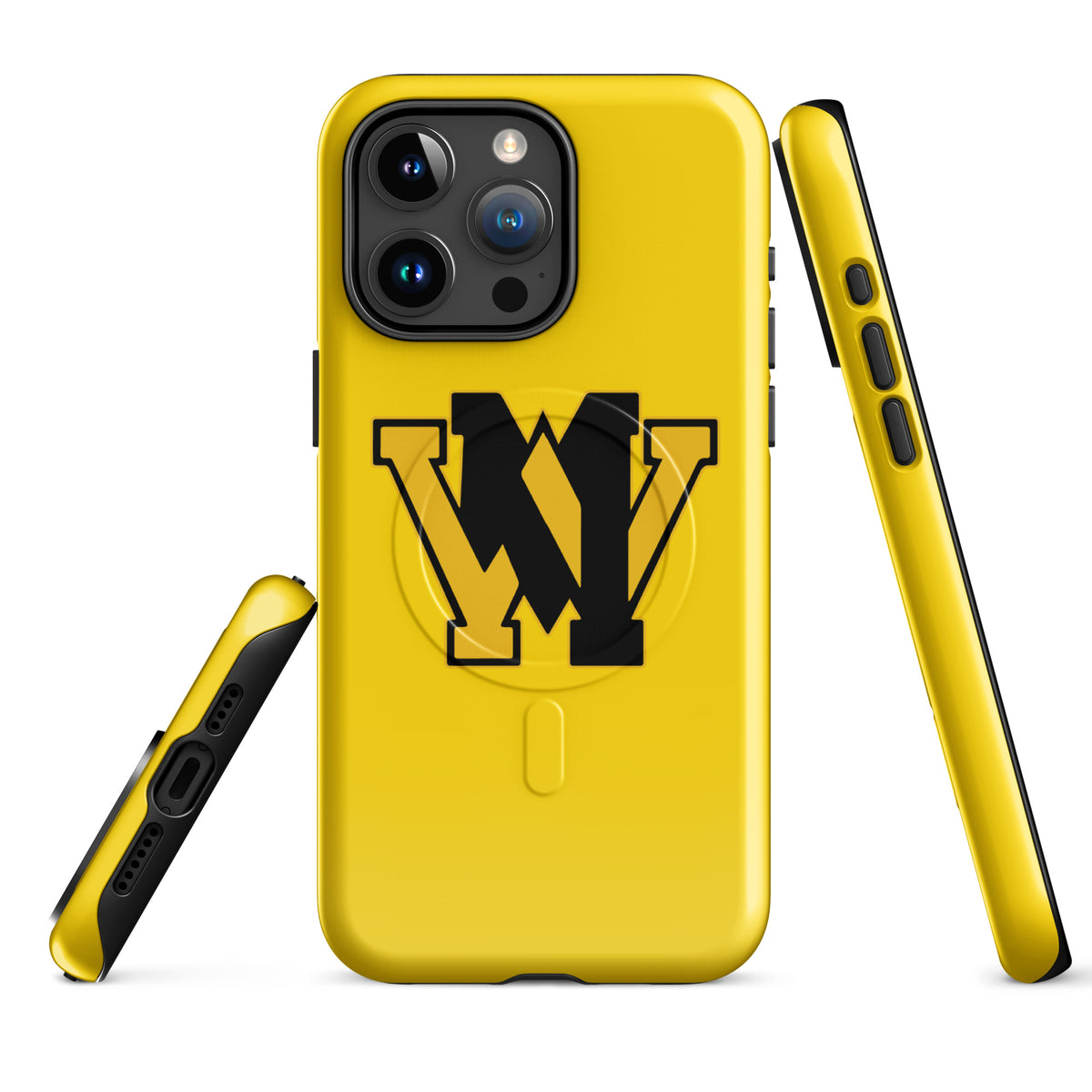 Magsafe Tough Case for iPhone | West Milford Indoor Track & Field Team | Emblem Logo