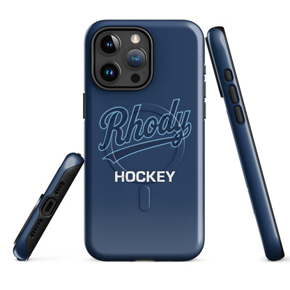Magsafe Tough Case for iPhone | URI Men’s Hockey | Athletics Logo