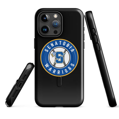 Magsafe Tough Case for iPhone | Senatobia Warriors Baseball | Badge Logo