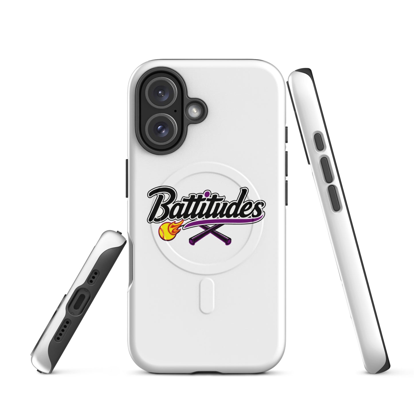 Magsafe Tough Case for iPhone | Battitudes | Crest Logo