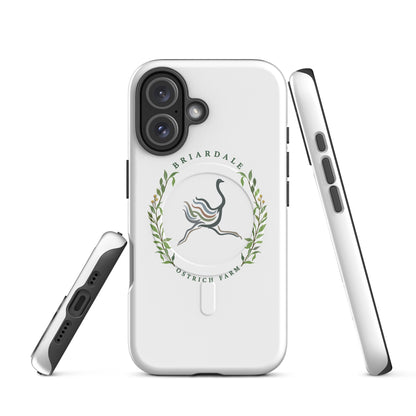 Magsafe Tough Case for iPhone | Briardale Ostrich Farm | Crest Logo