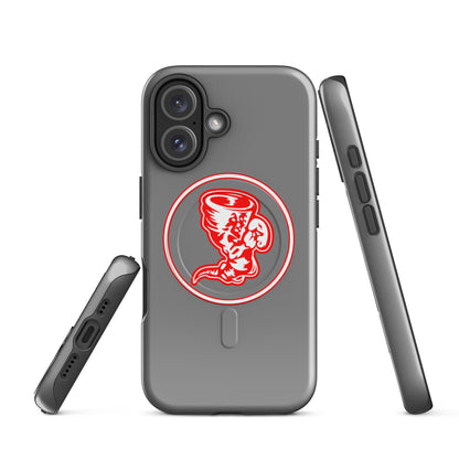 Magsafe Tough Case for iPhone | Bay High Softball | Badge Logo