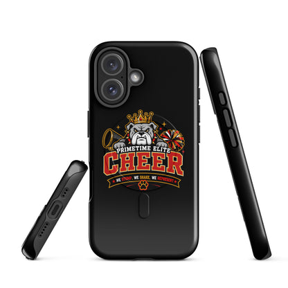 Magsafe Tough Case for iPhone | PTE Bulldog Cheer | Crest Logo