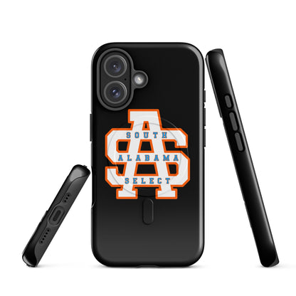 Magsafe Tough Case for iPhone | South Alabama Select 8U | Letter Crest Logo