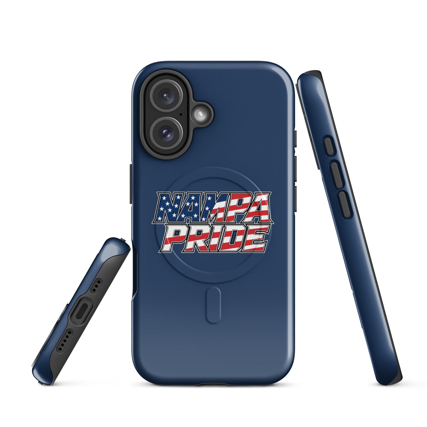 Magsafe Tough Case for iPhone | Nampa Pride | Modern Script Logo