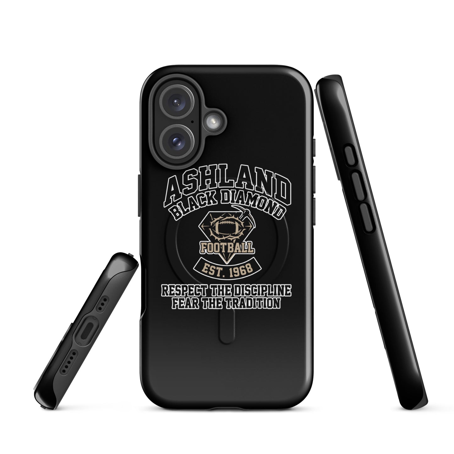Magsafe Tough Case for iPhone | Ashland Black Diamonds | Emblem Logo