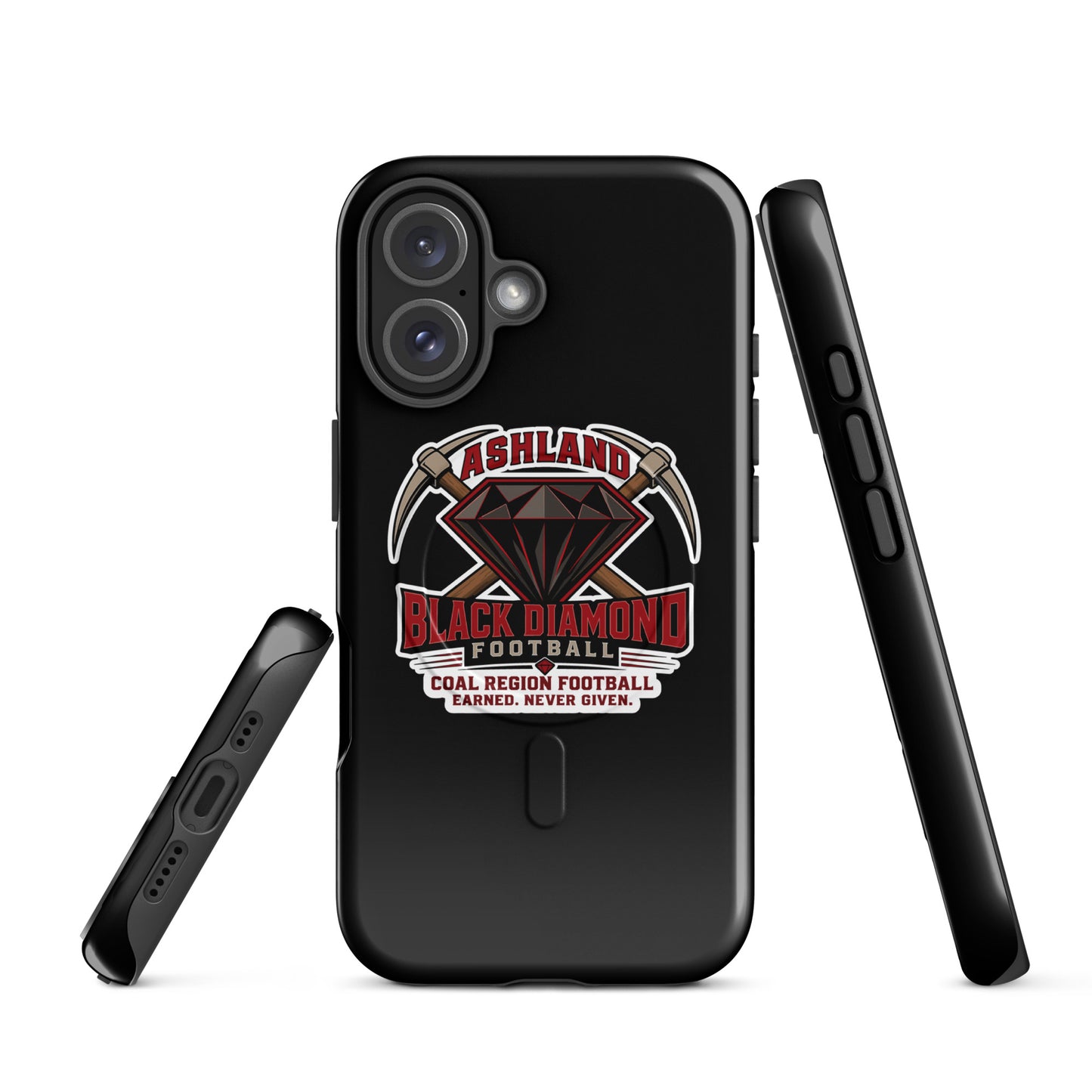 Magsafe Tough Case for iPhone | Ashland Black Diamonds | Vanguard Logo