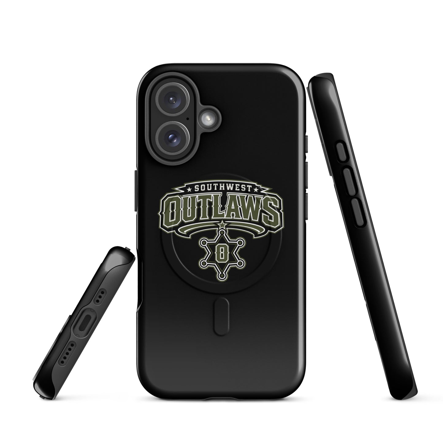 Magsafe Tough Case for iPhone | Southwest Outlaws | Frontier Athletics Logo