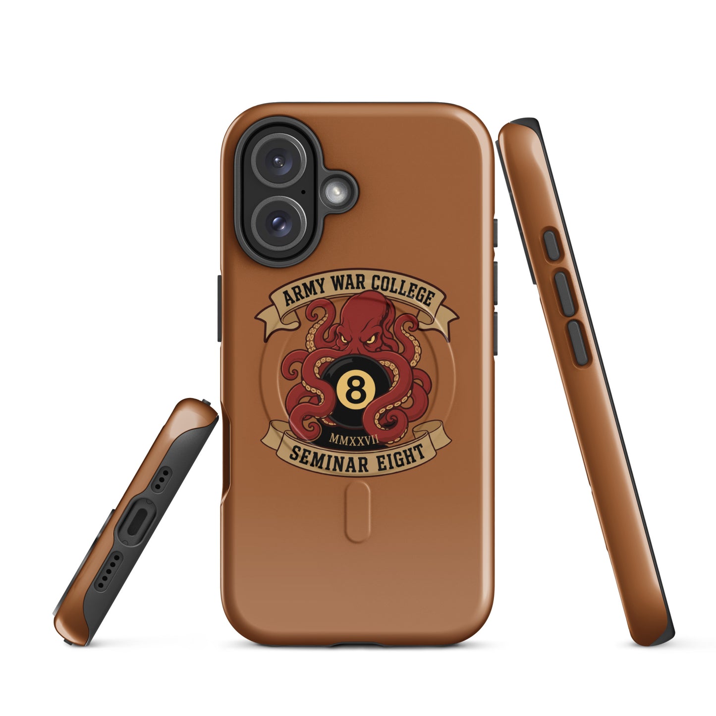 Magsafe Tough Case for iPhone | Army War College (Seminar 8) | Crest Logo