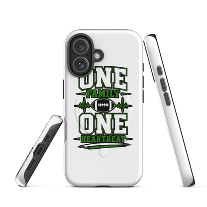 Magsafe Tough Case for iPhone | Celina Black Football | Modern Script Logo