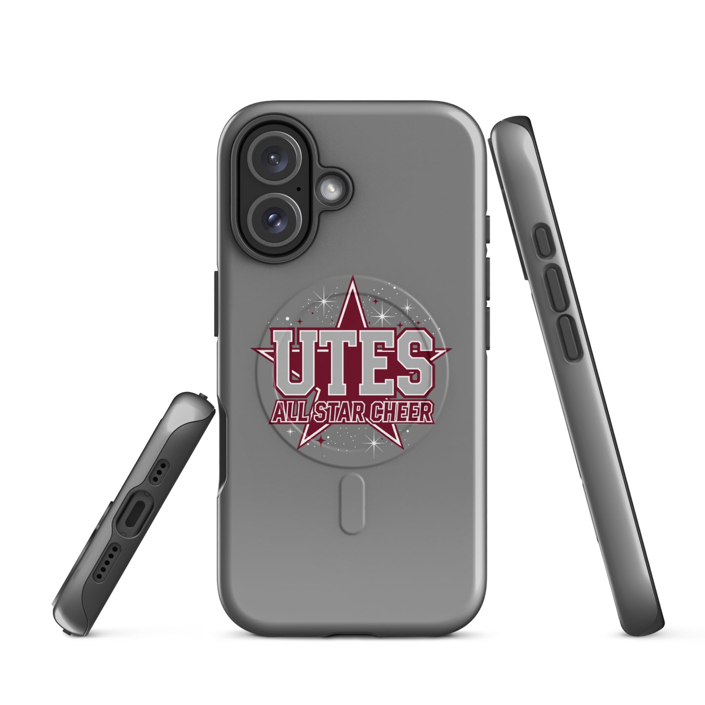 Magsafe Tough Case for iPhone | Utes Allstar Cheer | Crest Logo