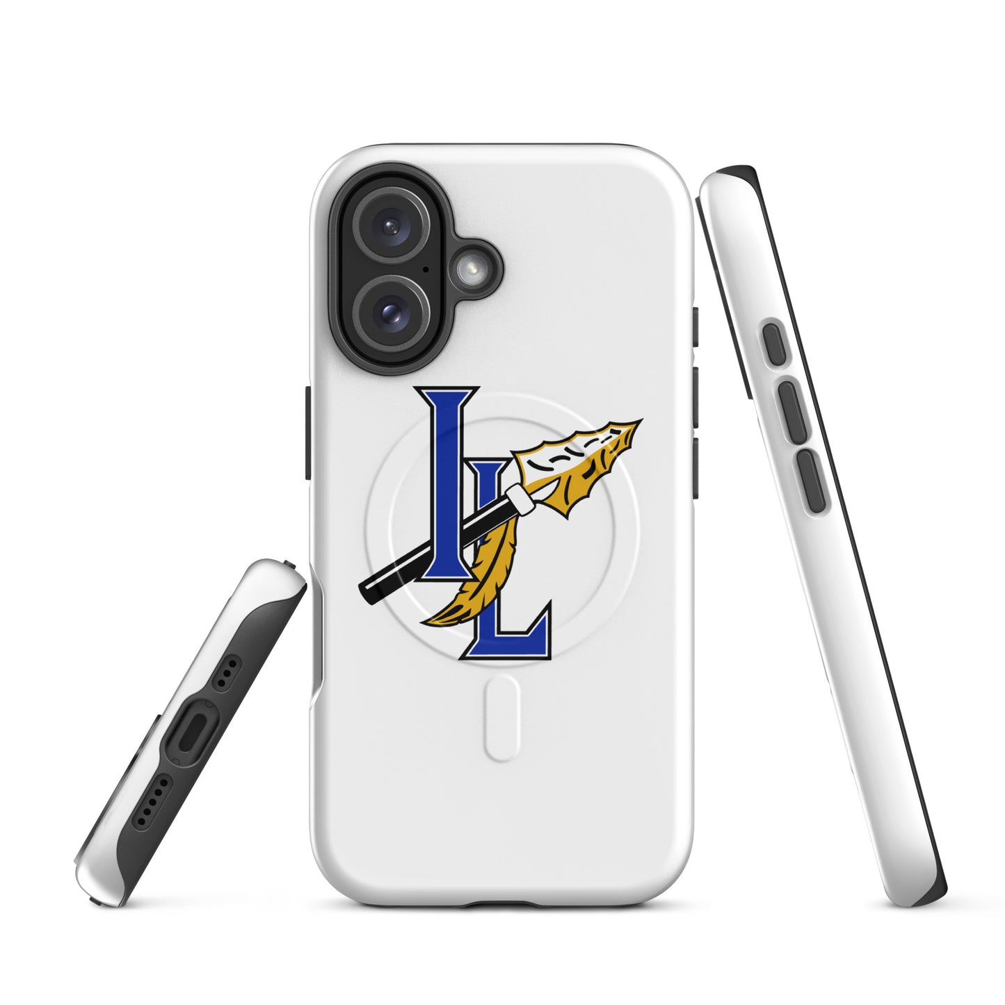 Magsafe Tough Case for iPhone | Indian Land Middle School Volleyball | Spear Athletic Logo